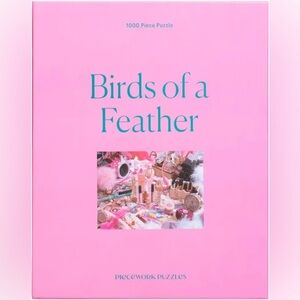 Birds of a Feather Puzzle - Pink